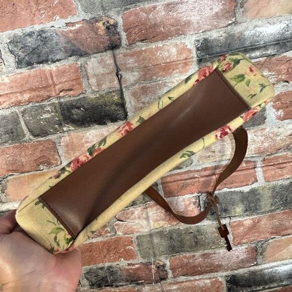 VTG Fossil Floral Canvas Leather Purse - Picture 8 of 8